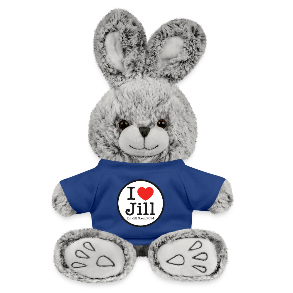I Love Jill Rabbit - royal blue