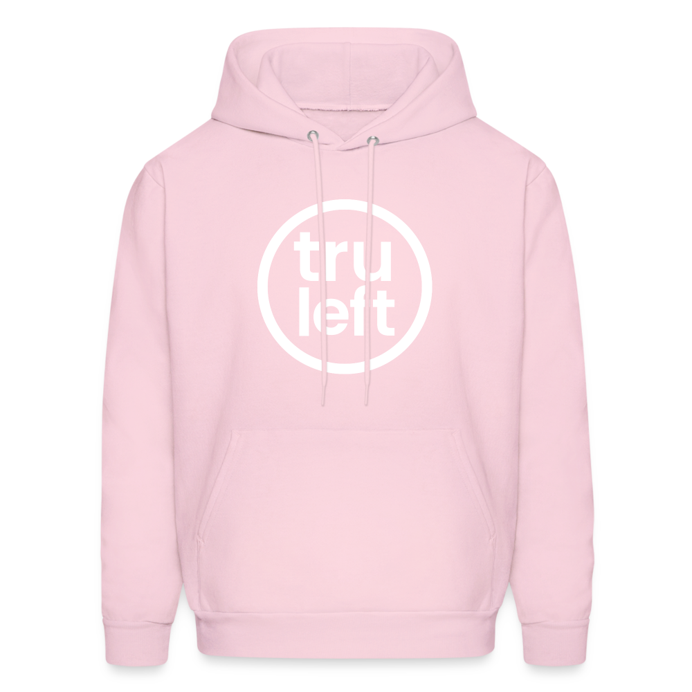 TruLeft Men's Eco Hoodie - pale pink