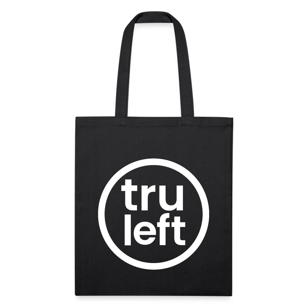 TruLeft Recycled Tote Bag - black