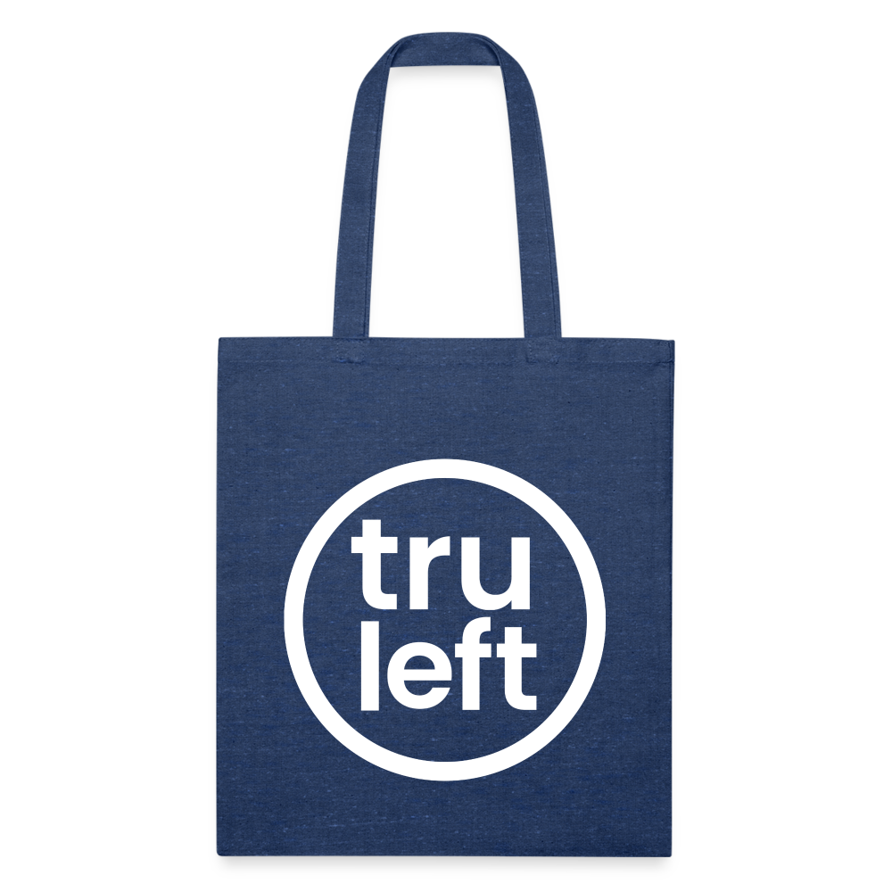 TruLeft Recycled Tote Bag - heather navy