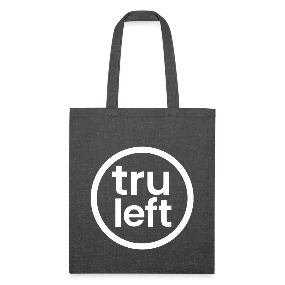 TruLeft Recycled Tote Bag - charcoal grey