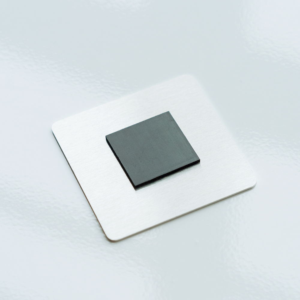 Revolution Highway Square Magnet - white