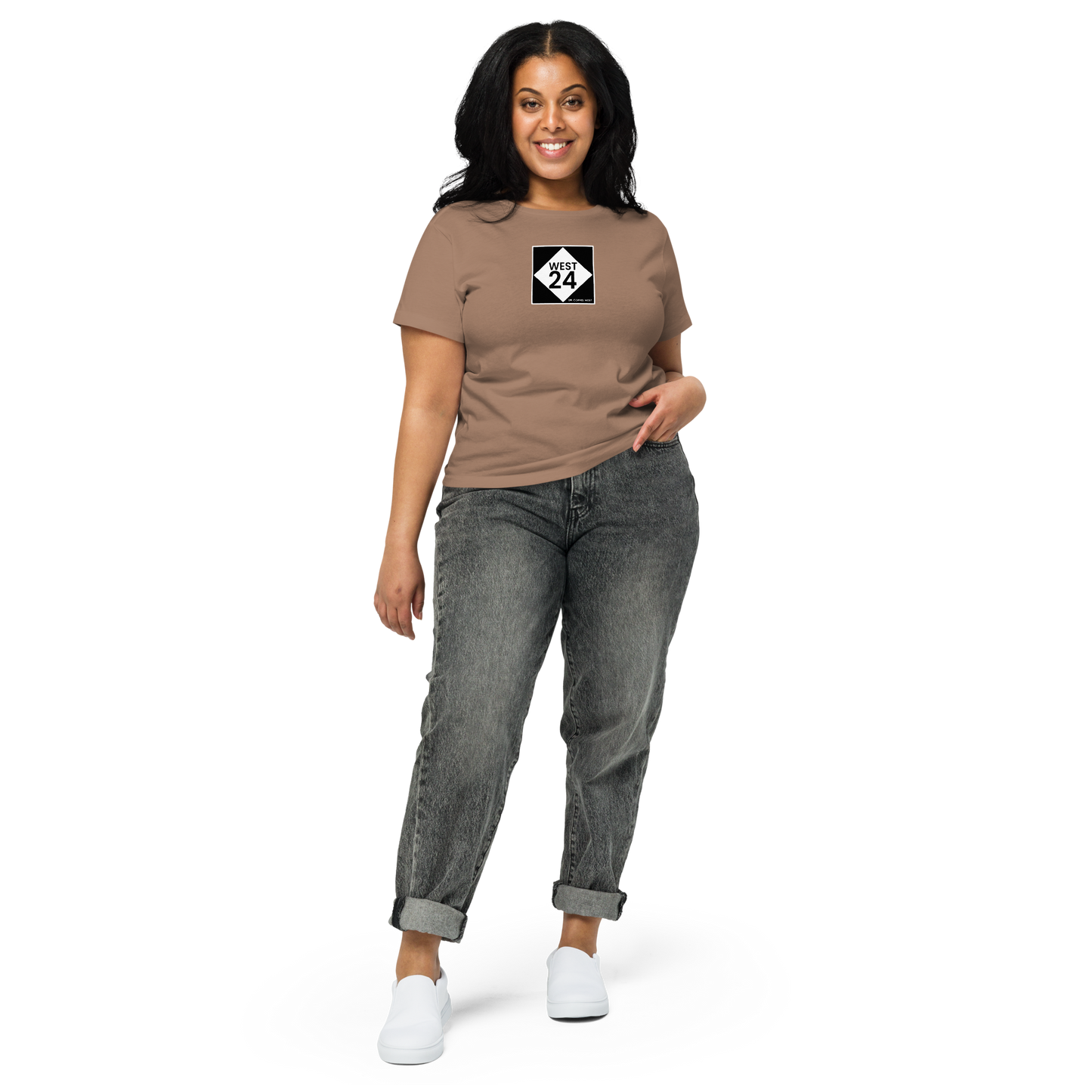 Women’s High-Waisted Revolution Highway T-shirt